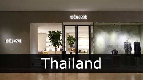 celine thailand line official|Celine fashion company.